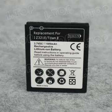 High Quality Battery For HTC J Z321E / Titan II 1950mAh