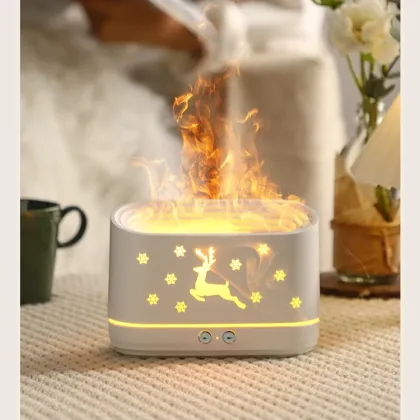 Flame Humidifier Essential Oil Aroma Diffuser Air Humidifier Aroma Diffuser