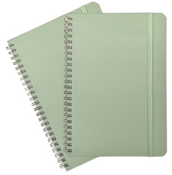 A5 Notebook a spirale foderato: college governato per lavoro, scuola e uso personale