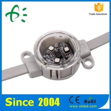 Miracle Bean SMD3535 Waterproof 0.75W IC XH-6897 IP67 RGB DC12V 30mm Pixel LED