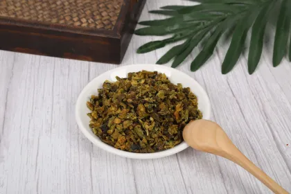 Dried Green Bell Pepper Spicyflakes