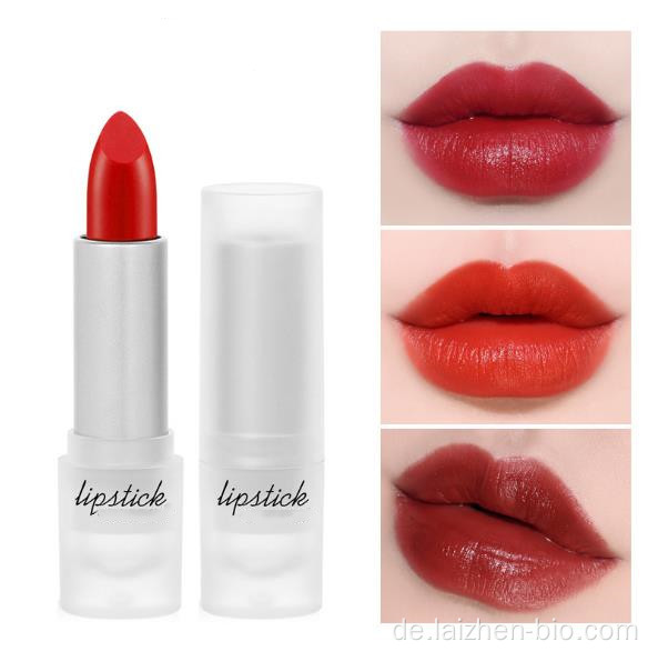 Kundenspezifischer Lippenstift matt langlebiger wasserfester Lippenstift