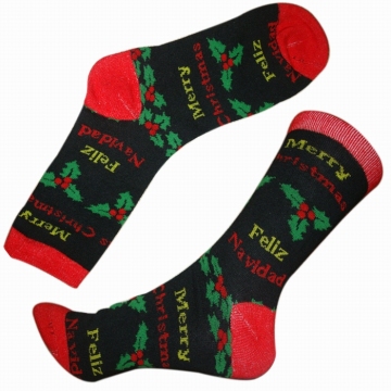 2014 Cotton Merry Christmas Socks