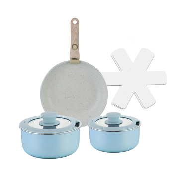 Best Modern Non-Stick Cookware Set with Metal Electric Cooker Pot