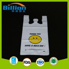 Thank You Plastic Bags Tube with Gusset Bulk T Shirt Bags