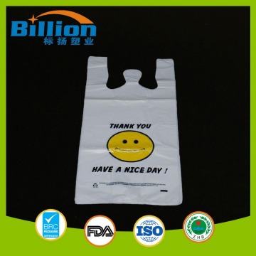 Thank You Plastic Bags Tube with Gusset Bulk T Shirt Bags