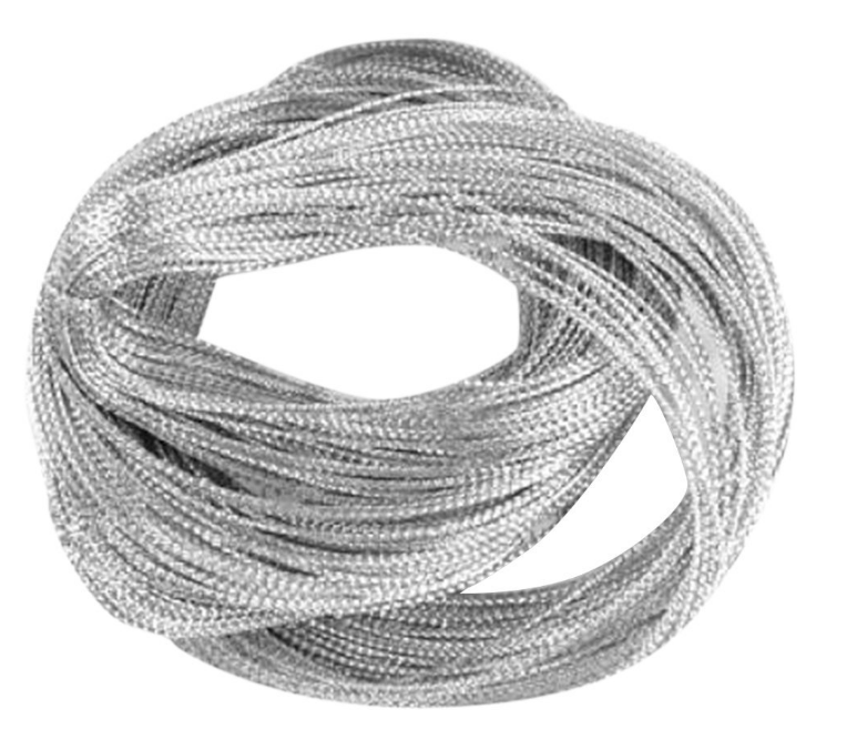 Silver cord for packaging