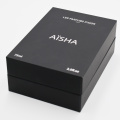 Caja de empaquetado de perfume estilo libro negro