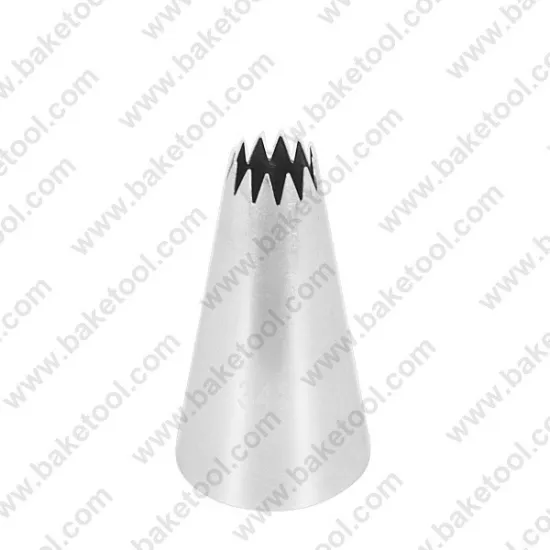 Stainless steel304 Cake decorating open star nozzle #863