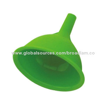 Silicone funnel