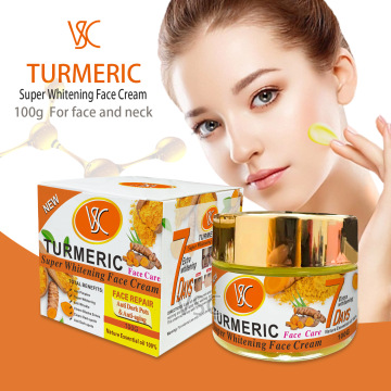 High Quality Turmeric Cream - Moisturizing Face Care and Spot Removal Lotion