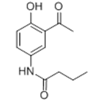 2-Acetyl-4-butyramidofenol CAS 40188-45-2