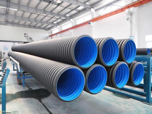 Double wall corrugated pipe