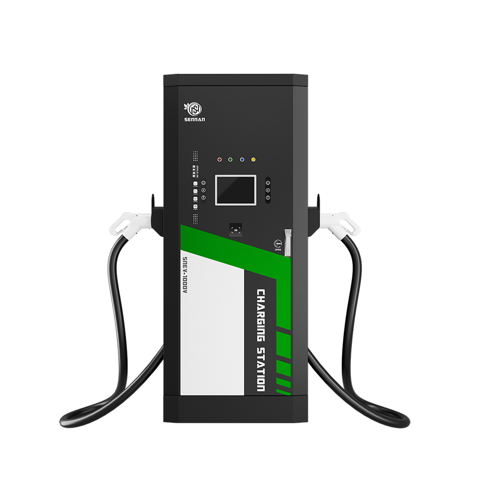 Dark gray DC 80kW charging station