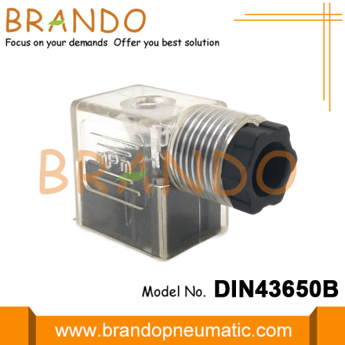 밸브 구성 요소 사각형 DIN 43650B 커넥터