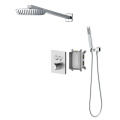Rainfall Thermostatic Shower Faucet Black