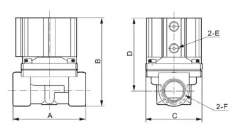 auto shut off valve water timer SLGPC- 2Q250-25 electric water shut off valve