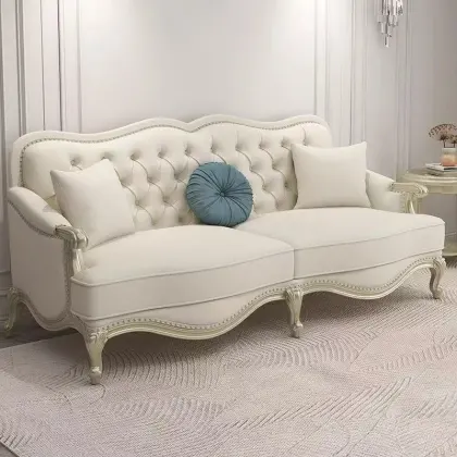 Sophisticated European-Style Sofa for Home Decor