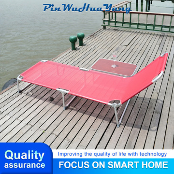 Chaise longue haut de gamme pour la détente en plein air