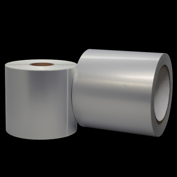 Silber Pet 50um Etikett in Jumbo Roll