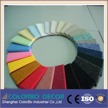 Polyester fiber panel polyester panel colorful decorative