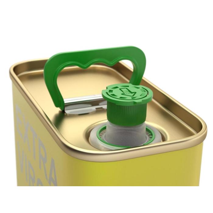 DADI 1.8L Olive Oil Tin with Plastic Spout