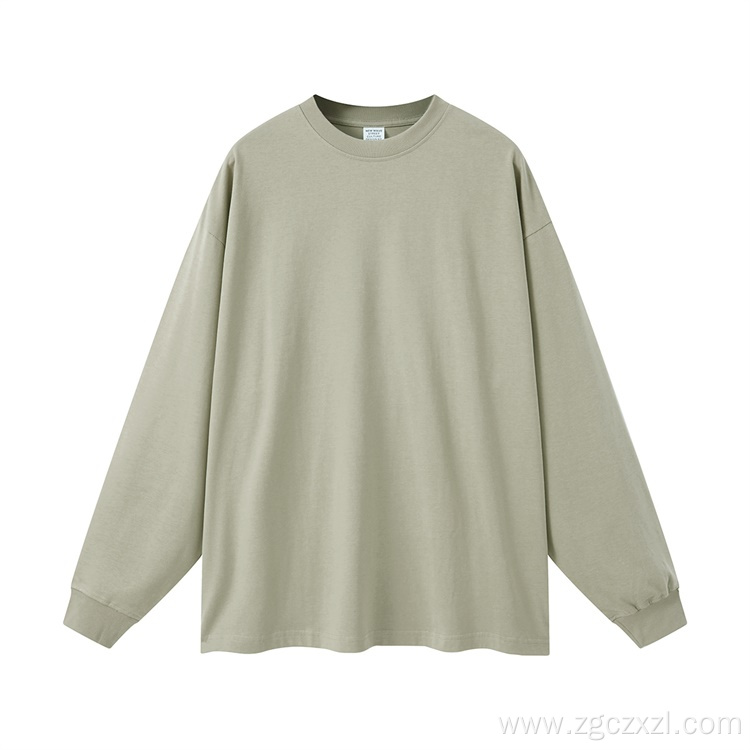 Autumn and winter earth color bottoming shirt