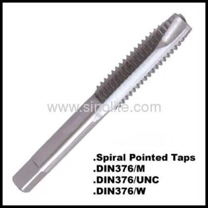 Din376/m Machine Taps Spiral Point Taps 