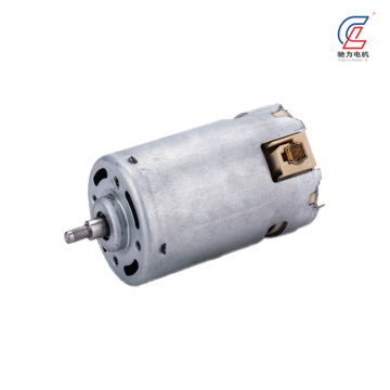 Motor eléctrico de CC con eje roscado de alto rendimiento