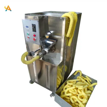 Hollow Tube Corn Puff Snack Extruder Machine