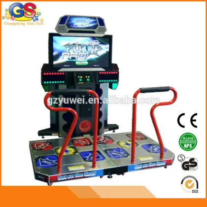 GS Pump It Up dance machine arcade dancing machine coin operated dancing game machine