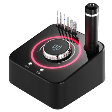 Portable USB Electric Nail File Polishing Tool - Mini Nail Drill for Manicures at Home or Salon