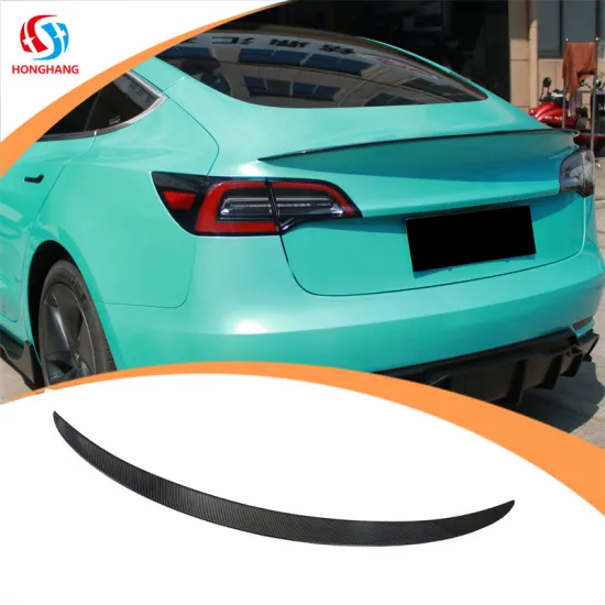 Wholesale ABS Carbon Fiber Rear Roof Wing Spoiler for Tesla Model 3 (2019-2022)