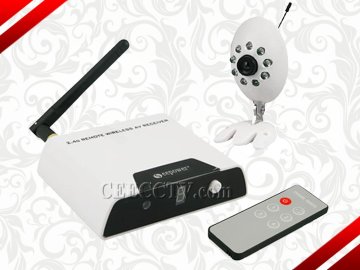 Indoor Pal/ntsc System Wireless Cctv Camera System Kits Cee- Wr810-7051