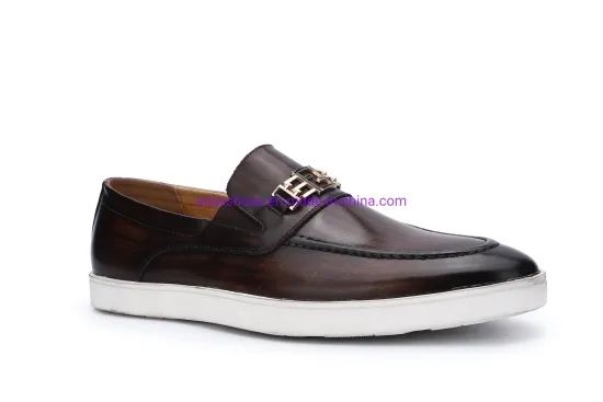 New Design Hand Made Men Sneaker Sport Shoes