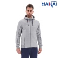 Hooded Long Sleeve Zipper Shirts for Men