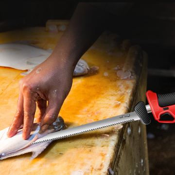 Cordless 12V Electric Meat and Bread Knife with Lithium Ion Battery