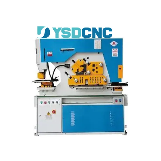 CNC Hydraulic Universal Multifunction Ironworker Machine Q30Y-140T