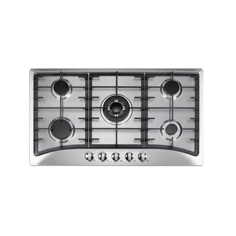 900 mm gas burners stoves Easy to operate Cook tops  kitchen room Gas Stove Easy cleaning cooker hob