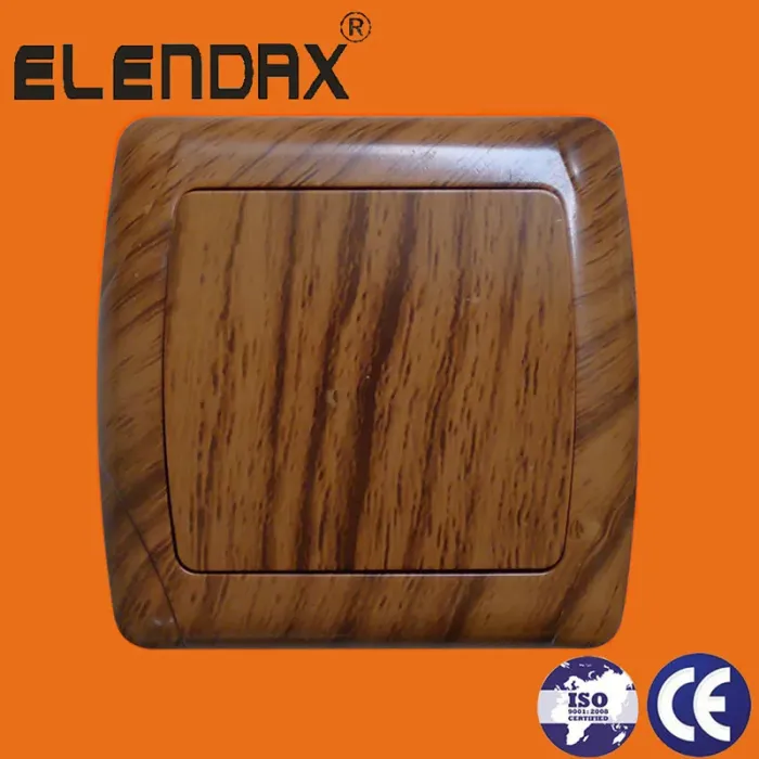 Sakelar Lampu Daya Pemasangan Siram Gaya UE (F3101)