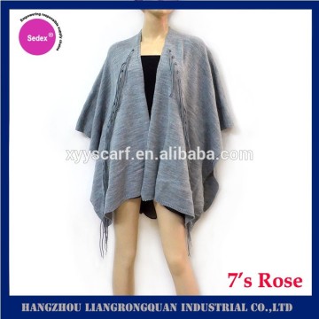 2016 cheap women autumn winter pashmina with fringe shawls scarf pashmina