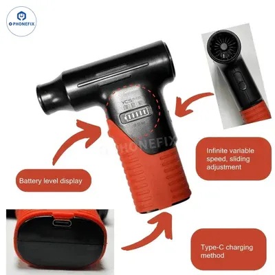 YCS 30M Turbo Fan Phone Component Cooling Dust Removal