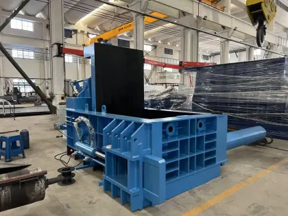 Gaode Scrap Metal Hydraulic Horizontal Press Baling Machine