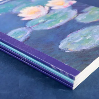 Joytop 2268 Monet Oil Painting Ruled Paper B5 Notebook