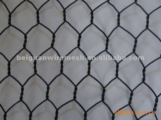 (Anping Factory in china) PVC Coated Hexagonal Wire Mesh