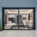 Double glazed aluminum sliding door soundproofing