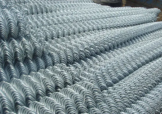 Hot-DIP Galvanized Chain Link Mesh Fence