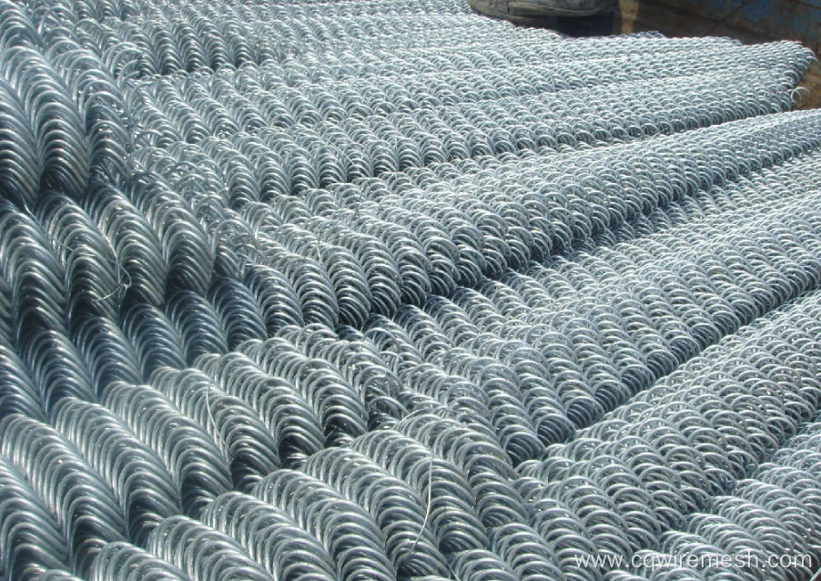 Hot-DIP Galvanized Chain Link Mesh Fence