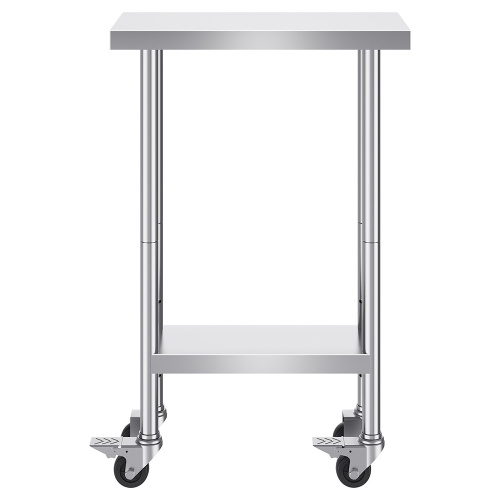 stainless steel work table stainless steel working table with under shelf Factory