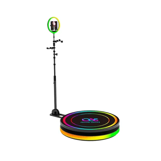 Portable Slow Motion 360 Degree Rotating Selfie Photobooth